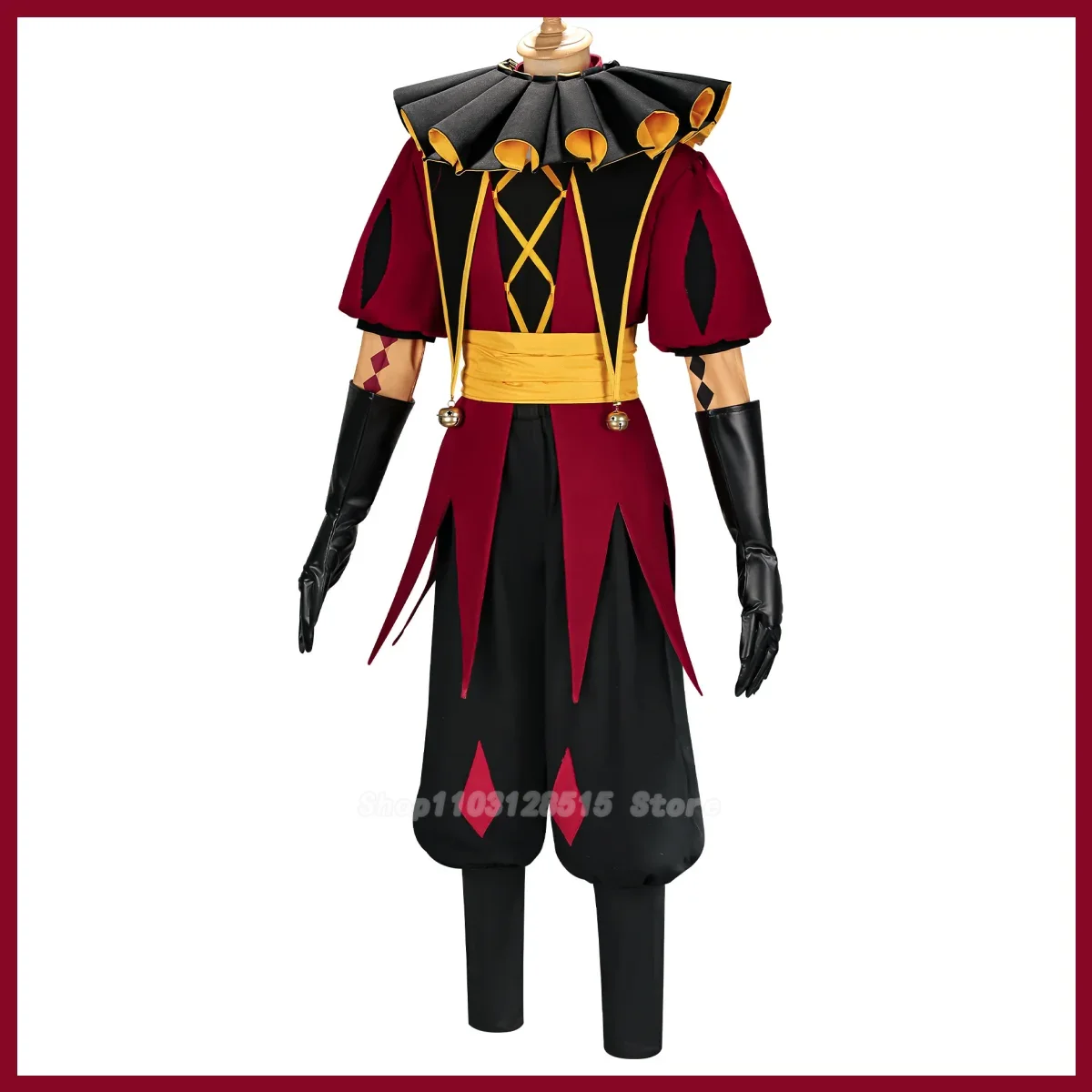 Game Pierrot Harlequin Jester  - Women'S Red Accessories recension och pris