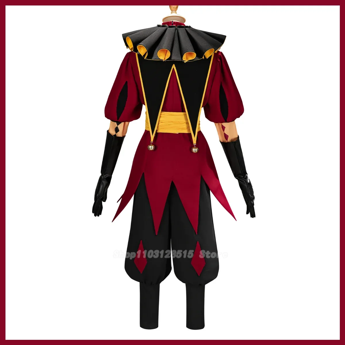 Game Pierrot Harlequin Jester  - Women'S Red Accessories recension och pris
