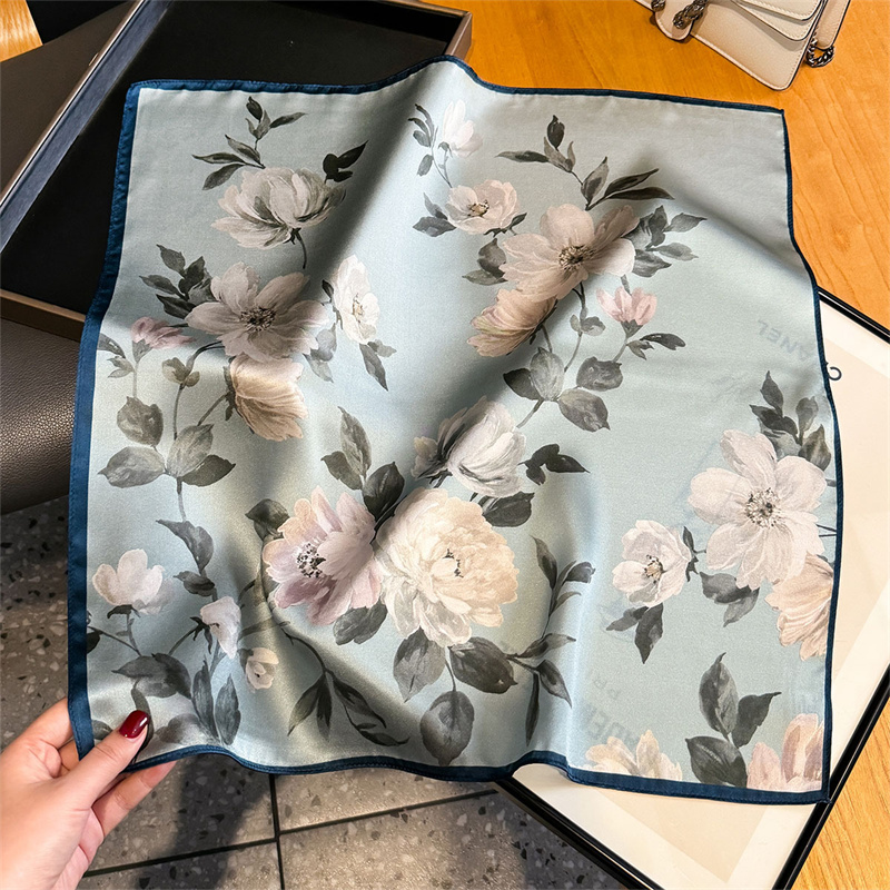 100% Silk Scarf Bandana Women  - Silk Scarf Square recension och pris