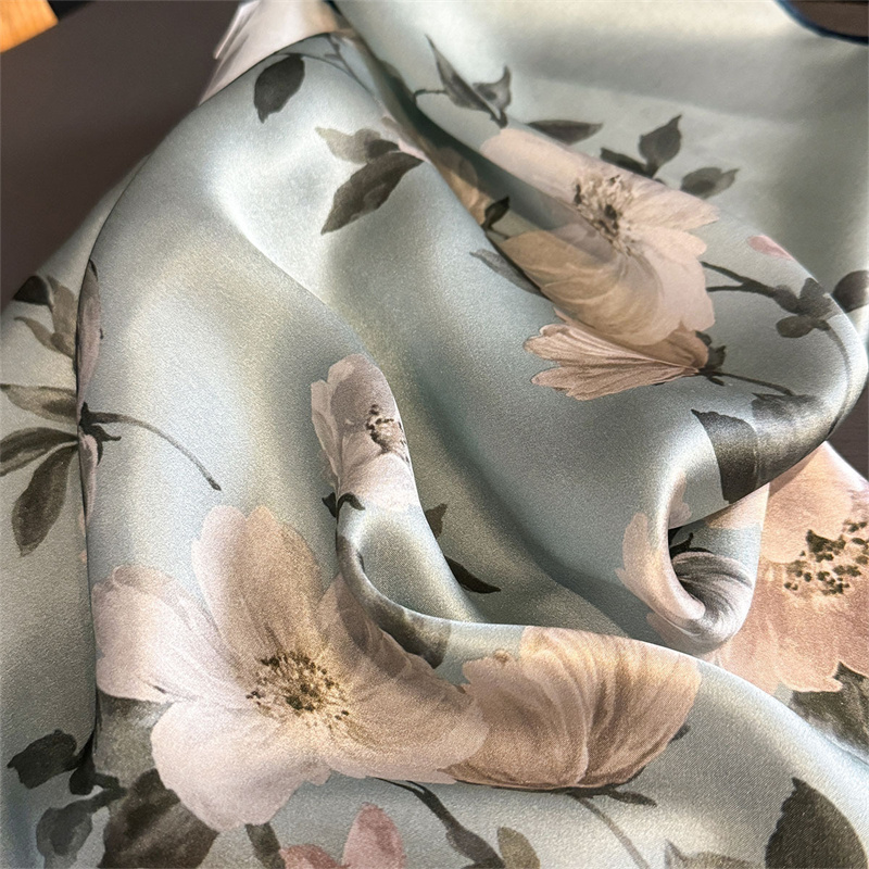 100% Silk Scarf Bandana Women  - Silk Scarf Square recension och pris