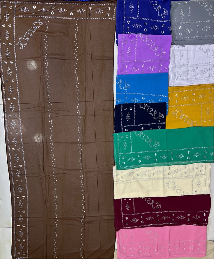 2026 Small 70x180cm Chiffon Ne - Women Accessories Dubai recension och pris