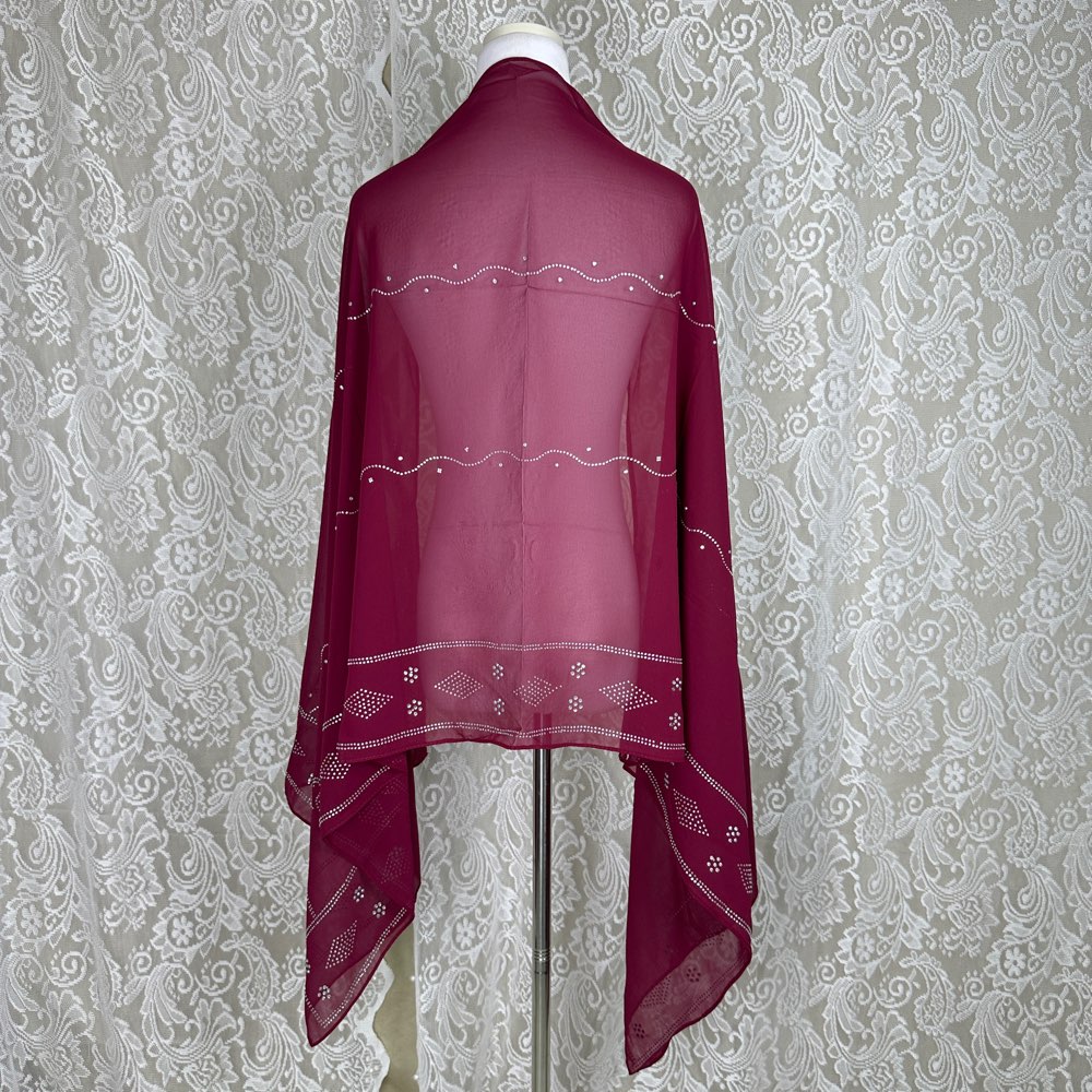 2026 Small 70x180cm Chiffon Ne - Women Accessories Dubai recension och pris