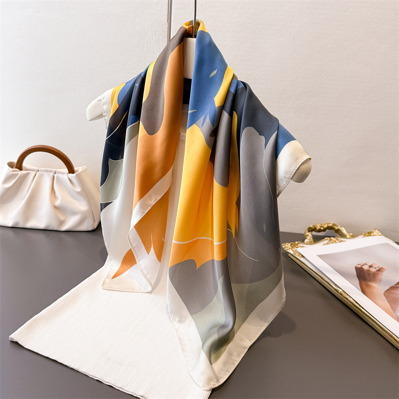 2026 New Women Square Scarf Im - Silk Scarf Square recension och pris